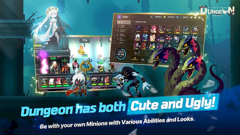 Скачать взломанную My Home Dungeon: Defense RPG [Много монет] MOD apk на Андроид