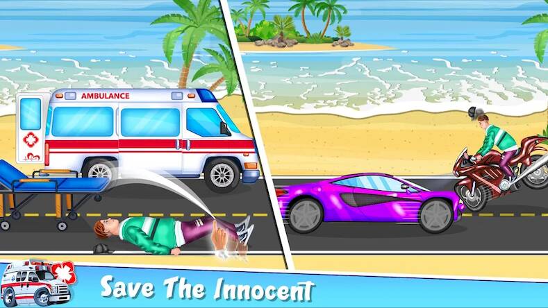 Скачать взломанную Ambulance Rescue Doctor Clinic [Много денег] MOD apk на Андроид