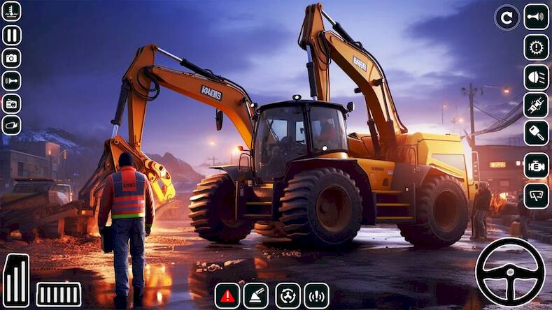 Скачать взломанную Build Brigade: Mighty Machines [Много монет] MOD apk на Андроид