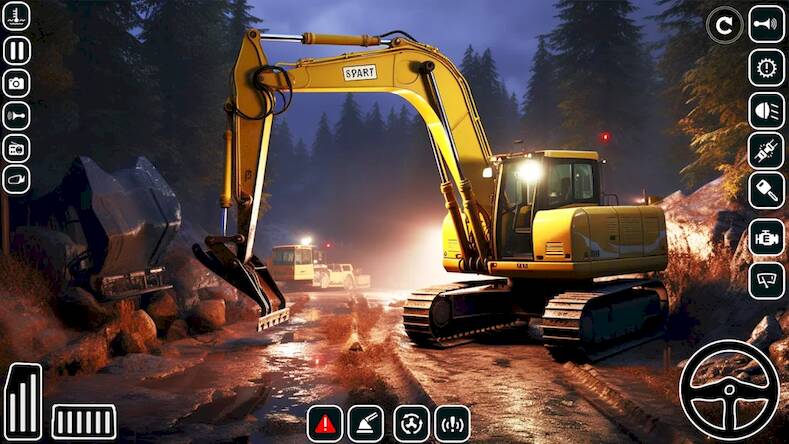 Скачать взломанную Build Brigade: Mighty Machines [Много монет] MOD apk на Андроид