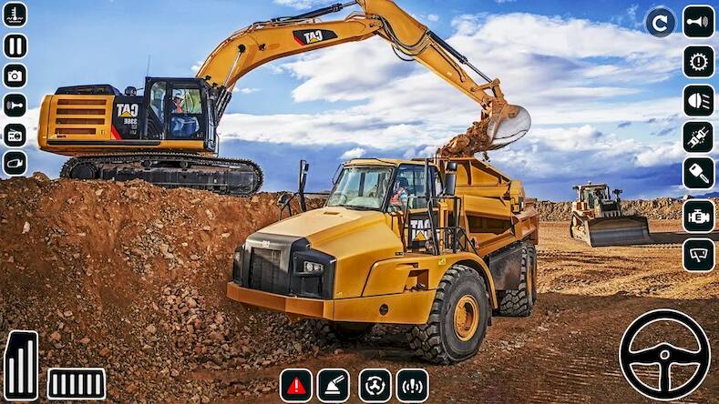 Скачать взломанную Build Brigade: Mighty Machines [Много монет] MOD apk на Андроид