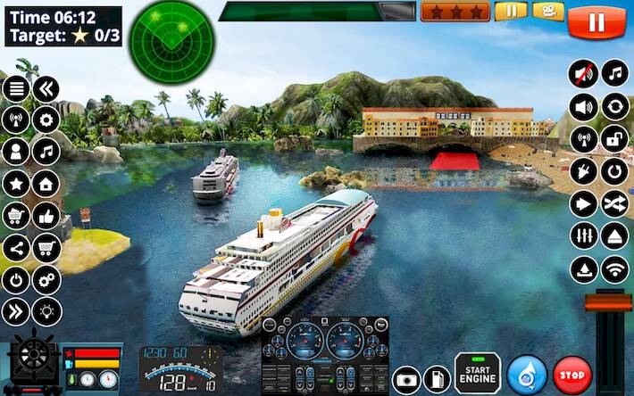 Скачать взломанную Ship Games Fish Boat [Бесплатные покупки] MOD apk на Андроид