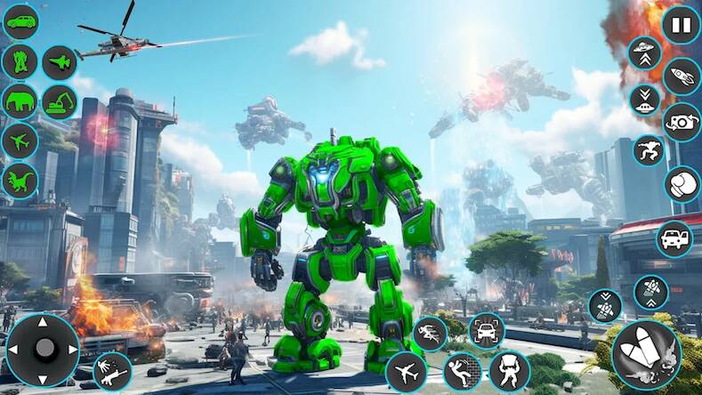 Скачать взломанную Космический корабль-робот [Мод меню] MOD apk на Андроид