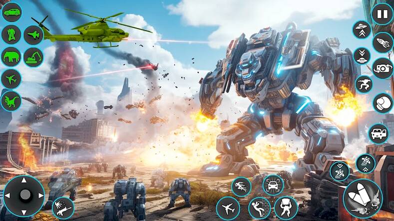 Скачать взломанную Космический корабль-робот [Мод меню] MOD apk на Андроид