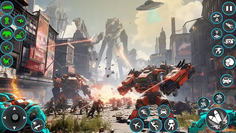 Скачать взломанную Космический корабль-робот [Мод меню] MOD apk на Андроид