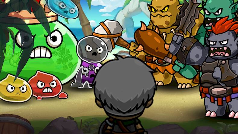 Скачать взломанную Auto Battles Online: AFK PvP [Бесплатные покупки] MOD apk на Андроид
