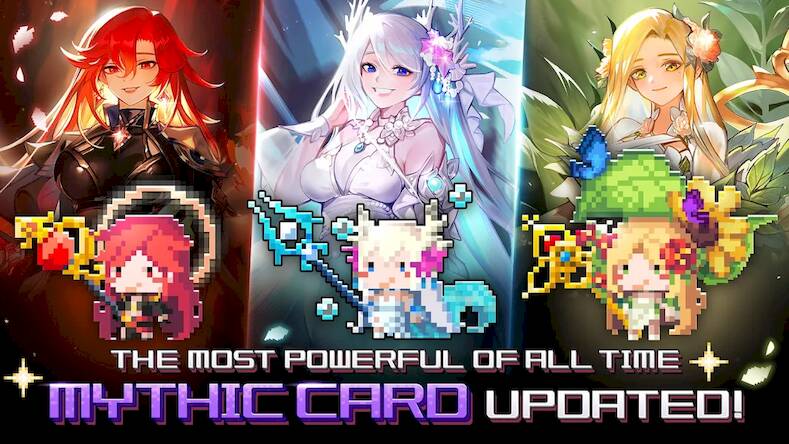 Скачать взломанную Triple Fantasy RE: 500 summons [Бесплатные покупки] MOD apk на Андроид