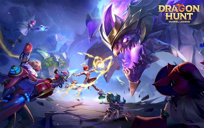 Скачать взломанную Inariel Legend: Dragon Hunt [Мод меню] MOD apk на Андроид