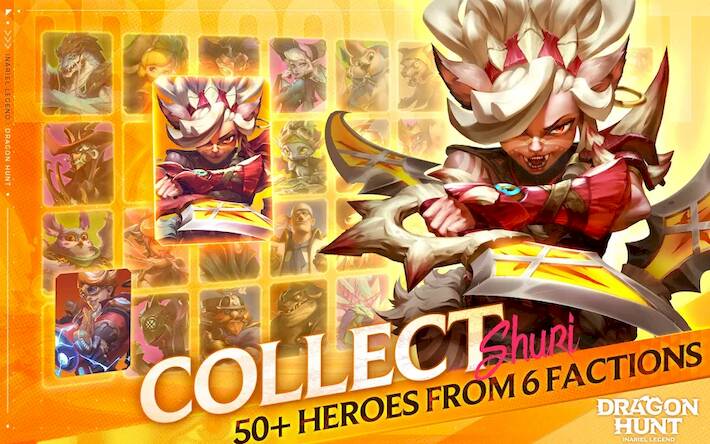 Скачать взломанную Inariel Legend: Dragon Hunt [Мод меню] MOD apk на Андроид