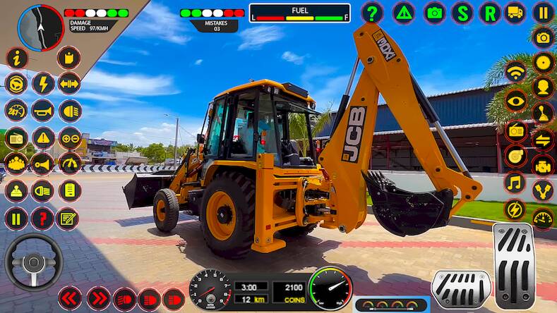 Скачать взломанную симулятор экскаватора jcb [Много монет] MOD apk на Андроид