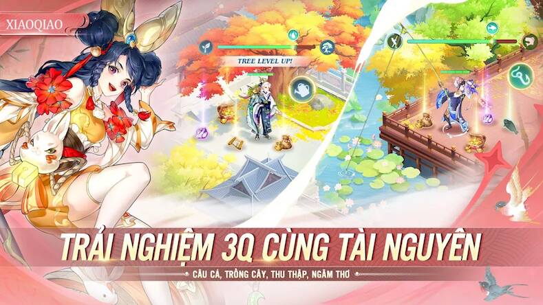 Скачать взломанную Tân 3Q Truyền Kỳ - Gamota [Много монет] MOD apk на Андроид