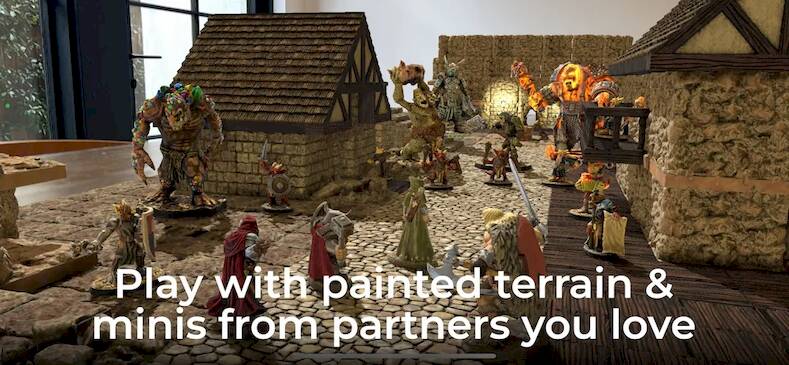 Скачать взломанную Mirrorscape Tabletop RPG Games [Много денег] MOD apk на Андроид