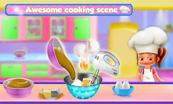 Скачать взломанную Cake Decorating Cake Games Fun [Мод меню] MOD apk на Андроид