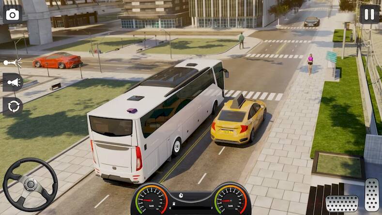 Скачать взломанную Bus Simulator Games: PVP Games [Много монет] MOD apk на Андроид