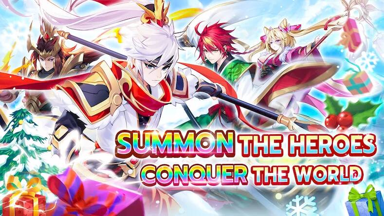 Скачать взломанную Dynasty Heroes: Samkok Legend [Много монет] MOD apk на Андроид