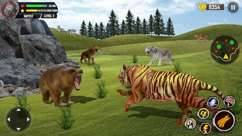 Скачать взломанную тигр симулятор игра [Бесплатные покупки] MOD apk на Андроид