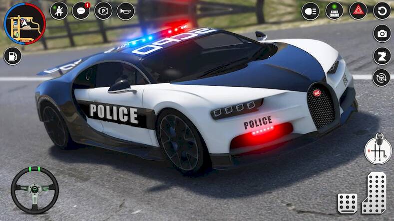 Скачать взломанную Police Car Chase: Police Games [Мод меню] MOD apk на Андроид