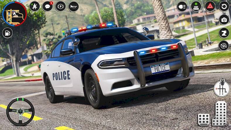 Скачать взломанную Police Car Chase: Police Games [Мод меню] MOD apk на Андроид