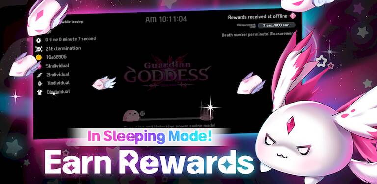 Скачать взломанную Guardian Goddess: Idle RPG [Мод меню] MOD apk на Андроид