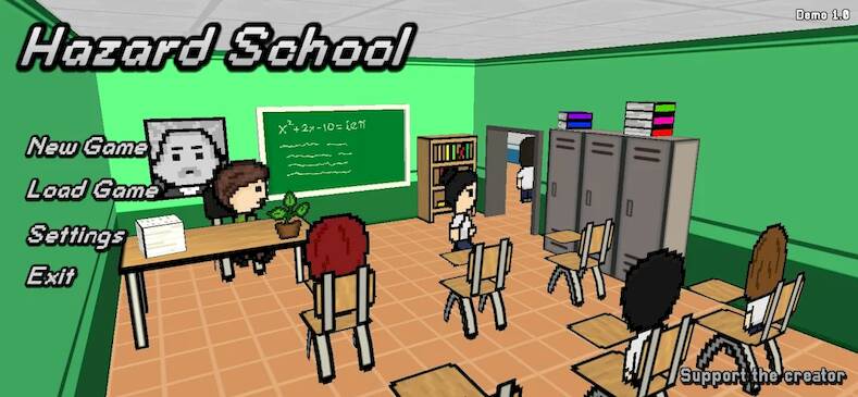 Скачать взломанную Hazard School : Bully Fight [Много монет] MOD apk на Андроид