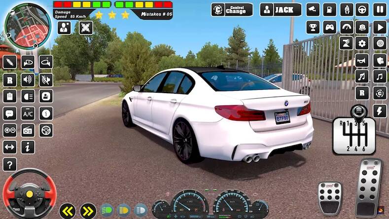 Скачать взломанную Автошкола - Автомобильные игры [Мод меню] MOD apk на Андроид