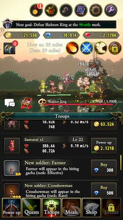 Скачать взломанную Rogue with the Dead: Idle RPG [Много денег] MOD apk на Андроид