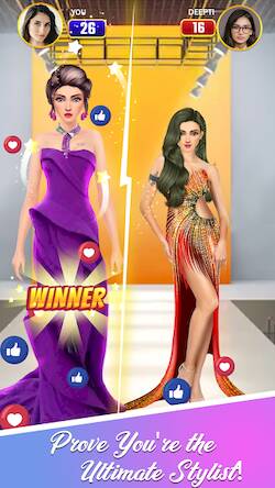 Скачать взломанную Super Stylist Game: Dress Up [Мод меню] MOD apk на Андроид