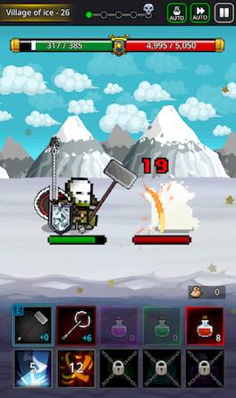 Скачать взломанную Мастер Поднятия Меча [Много денег] MOD apk на Андроид