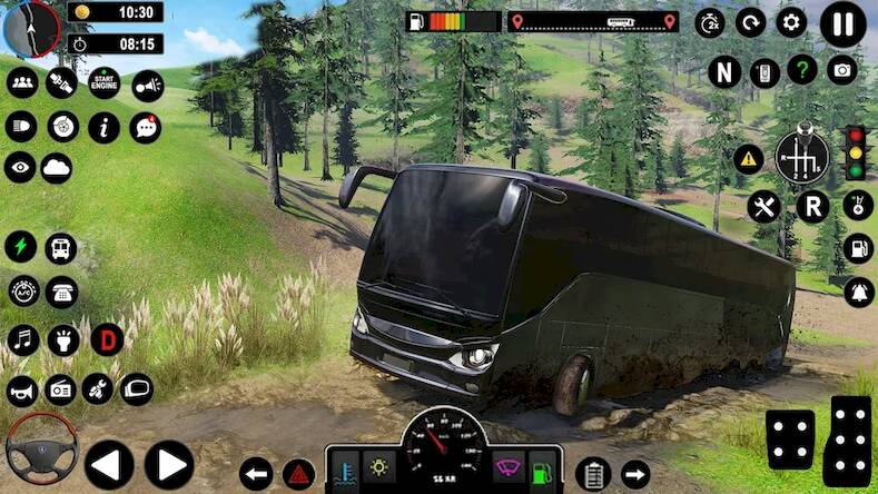 Скачать взломанную Offroad Racing in Bus Game [Мод меню] MOD apk на Андроид