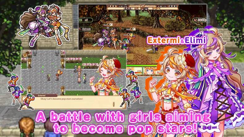 Скачать взломанную RPG Chroma Quaternion [Много монет] MOD apk на Андроид