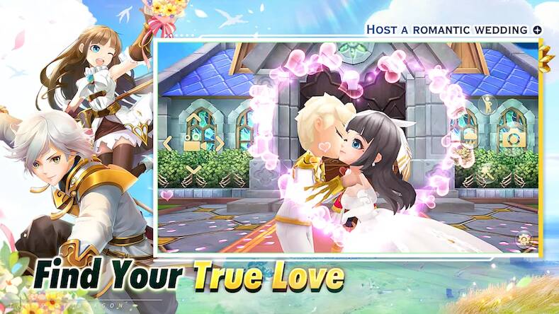 Скачать взломанную Tales of Dragon - Fantasy RPG [Много денег] MOD apk на Андроид