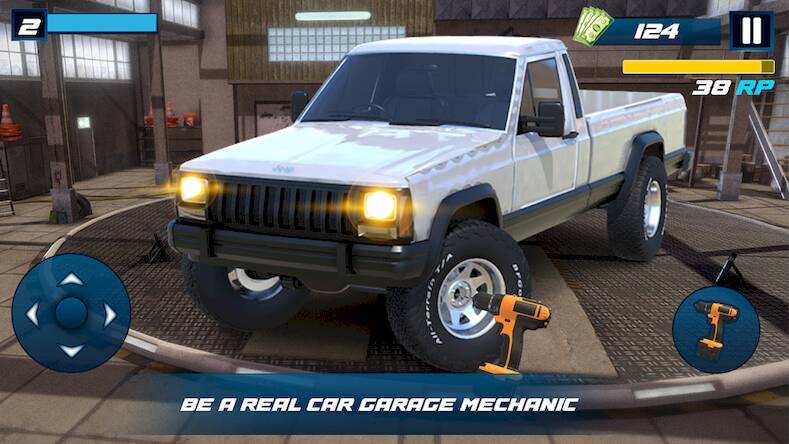 Скачать взломанную автомеханик игры в шиномонтаже [Много монет] MOD apk на Андроид