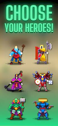 Скачать взломанную Dunidle: 8-битная ролевая игра [Мод меню] MOD apk на Андроид