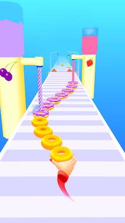 Скачать взломанную Пончик Стек: Donut Games [Бесплатные покупки] MOD apk на Андроид