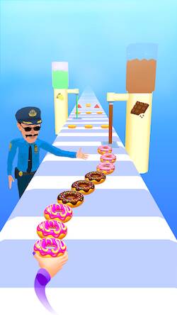 Скачать взломанную Пончик Стек: Donut Games [Бесплатные покупки] MOD apk на Андроид