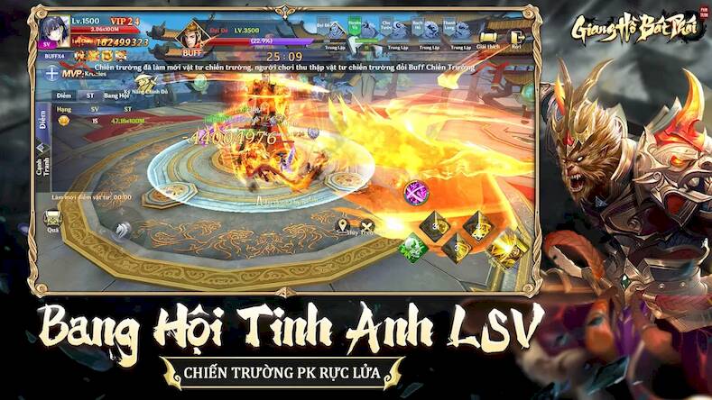 Скачать взломанную Giang Hồ: Bát Phái Phân Tranh [Бесплатные покупки] MOD apk на Андроид