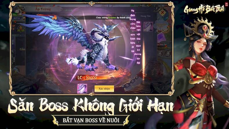 Скачать взломанную Giang Hồ: Bát Phái Phân Tranh [Бесплатные покупки] MOD apk на Андроид