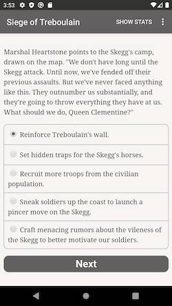 Скачать взломанную Siege of Treboulain [Много денег] MOD apk на Андроид
