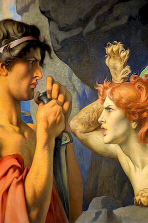 Скачать взломанную The Saga of Oedipus Rex [Много денег] MOD apk на Андроид