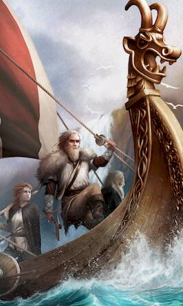 Скачать взломанную Choice of the Viking [Бесплатные покупки] MOD apk на Андроид