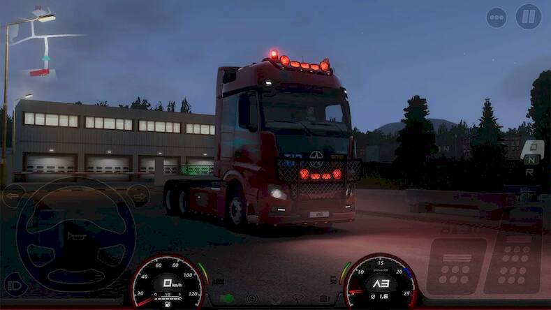 Скачать взломанную Truckers of Europe 3 [Много денег] MOD apk на Андроид