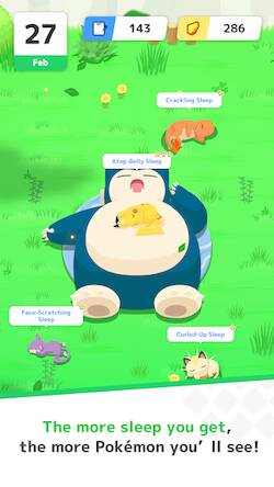 Скачать взломанную Pokémon Sleep [Много денег] MOD apk на Андроид