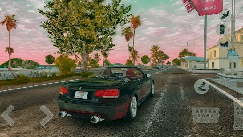 Скачать взломанную Street Car Simulation [Бесплатные покупки] MOD apk на Андроид