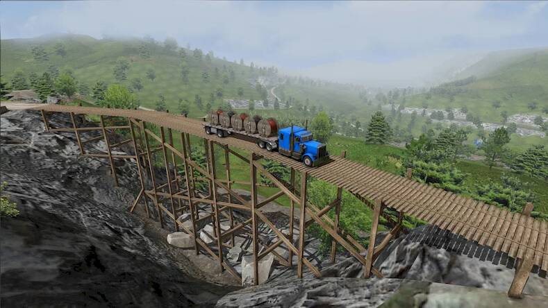 Скачать взломанную Universal Truck Simulator [Много денег] MOD apk на Андроид