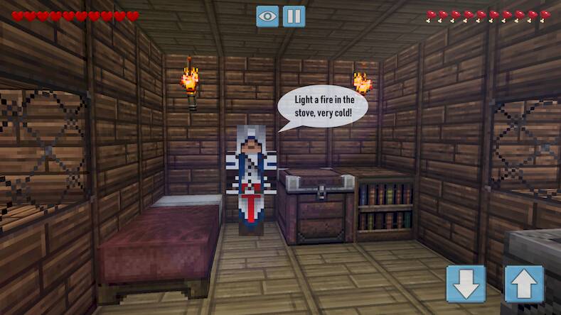 Скачать взломанную Winter Craft: Exploration & Su [Мод меню] MOD apk на Андроид