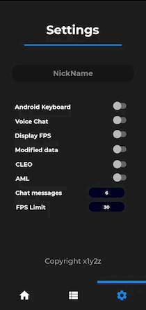 Скачать взломанную SAMP Mobile [Много монет] MOD apk на Андроид