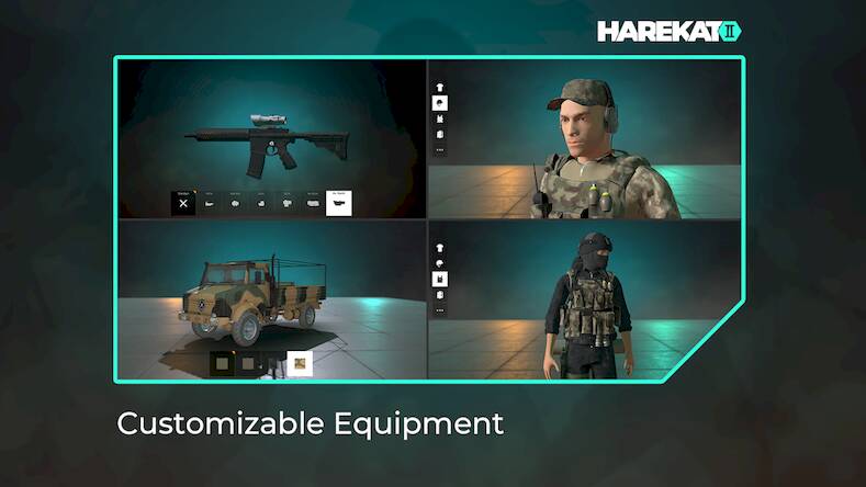 Скачать взломанную Harekat 2 : Online [Бесплатные покупки] MOD apk на Андроид