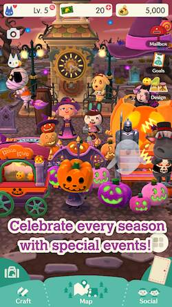 Скачать взломанную Animal Crossing: Pocket Camp [Много денег] MOD apk на Андроид