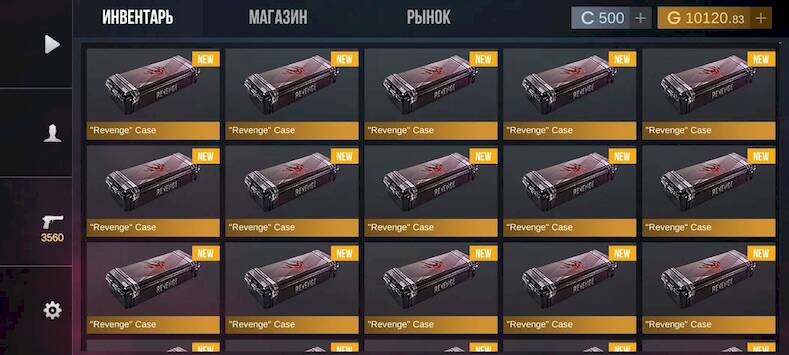 Скачать взломанную Кейс Симулятор для Стандофф [Много денег] MOD apk на Андроид