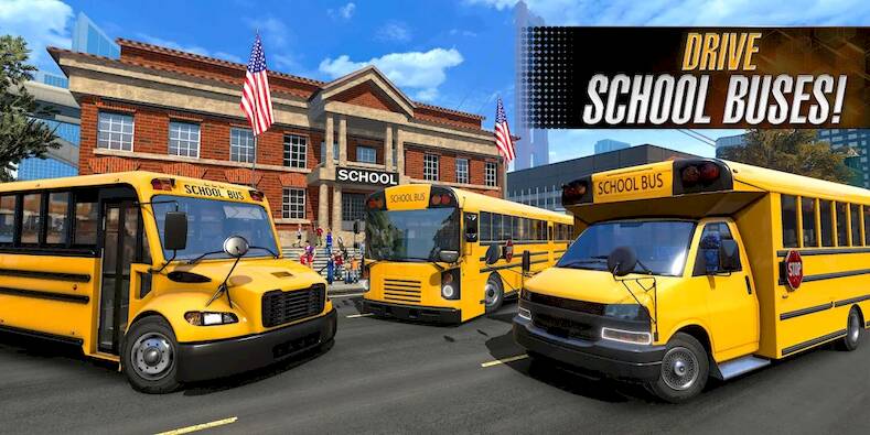 Скачать взломанную Bus Simulator 2023 [Бесплатные покупки] MOD apk на Андроид